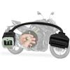 AMHTDOL Adattatore OBD per Moto Kawasaki,Cavo Strumento Diagnostico da 6 a 16 pin OBDII,Connettore 6 pin Compatibile con Moto Z900RS/Z800/Z900/Z1000/ZX10R/ZX14R/H2,Compatibile con Scanner OBD2 Lettore