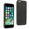 REY Cover in Gel TPU Nera per iPhone 7-8 - SE 2020 - SE 2022 5G, Ultra Sottile 0,33 mm, Morbido Flessibile, Custodia Silicone
