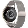 Wowstrap Cinturino per Samsung Galaxy Watch 4/5/6/7 40 mm 44 mm/Watch 6 Classic 47 mm 43 mm/Watch 4 Classic 46 mm 42 mm/5 Pro 45 mm/FE 40 mm, Cinturini in Metallo Milanese per Samsung Watch 6 5 4,Stella