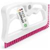 FUGINATOR Spazzola per fughe per bagno, WC e cucina, pratica spazzola per la pulizia delle fughe di pareti e pavimenti - efficace spazzola per la pulizia delle fessure per spazi ristretti - Made in