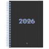 Liderpapel Agenda spirale leiderpapel kimolos a5 2026 dia pagina focus carta 70 gr fsc.