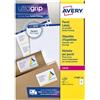 Avery Italia L7168-250 Blockout Etichette, 2 Etichette per Foglio, 250 Fogli, 199.6 x 143.5, Bianco