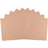 Vaessen Creative Florence - Carta autoadesiva per bricolage, quadrata, 30,5 x 30,5 cm, marrone, 10 pezzi, carta stampabile, per lavori di bricolage e hobby