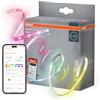 OSRAM SMART MATTER FLEX Strisce LED decorative ed espandibili con tecnologia Matter, RGBTW, colorate e bianche, dimmerabili, 2m, sorgenti luminose non sostituibili