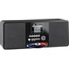 Imperial Radio Internet DABMAN i200 CD/radio digitale DAB+ con lettore CD (audio stereo, radio Internet/DAB+/DAB/FM, WLAN, Bluetooth, ingresso Aux-in, uscita, Spotify) nera