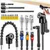 Siyrdxcbt 23 Pezzi 105° Snodo per Avvitatore Set con Mandrino Angolare