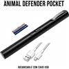 Animal Defender Pocket - Dissuasore tascabile 100.000V (Nero)