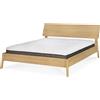 Ethnicraft - Materasso 160 x 200 cm Infitiny - Bianco - Schiuma viscoelastica