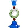 klevering & klevering - Portacandela Merry - Blu - Vetro soffiato a bocca