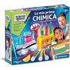 Clementoni Scienza e Gioco Lab - La Mia Prima Chimica, Laboratorio di Chimica Bambini 8+ Anni, 100 Esperimenti, Tavola Periodica e Strumenti Scientifici,Clementoni,Eta 8+
