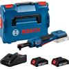 Bosch Professional 18V System Avvitatore a cricchetto a batteria GRC 18V-60 (incl. 2 GBA 2.0Ah, caricabatteria GAL 18V-40, L-BOXX)
