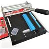 MANTISTOL Taglierina per pavimenti in vinile rigido da 33 cm con strumenti di intaglio, taglia LVP, WPC, LVT, SPC, VCT, PVC per lavori complessi! Nessuna scheggiatura, nessuna alimentazione necessaria!