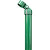 Alberts 623012 Bretella | zincata, plastificata verde | lunghezza 1150 mm | bretella-Ø 34 mm | morsetto-Ø 34 mm