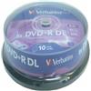 Verbatim Spindle 10 Dvd+R D.Layer 8.5Gb 8X