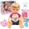 Cicciobello - Breakfast & Pee, Bambola Alta 30 Cm, Beve Dal Bicchiere e Fa Pipì, Include Tanti Accessori Per La Colazione, Gioco Per Bambini e Bambine dai 2 Anni