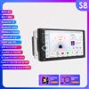 OSSURET AutoRadio Android 2 Din per AutoRadio multimediale Stereo universale lettore Video Carplay USB DSP navigazione GPS schermo per auto da 7 pollici