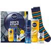 NIVEA MEN Men's Stuff Skincare Kit Set per la cura del corpo 1 pz.