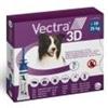 CEVA VETEM Vectra 3D 10-25kg antiparassitario per cani 3 pipette