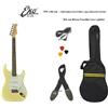 EKO S300 CREAM CHITARRA ELETTRICA STILE STRATO KIT CON BORSA + TRACOLLA e CAVO