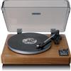 Lenco Giradischi con Trasmissione a Cinghia Automatico Noce LBTA-165WD A005507
