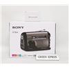 Sony 【Non aperto】 Radio portatile SONY ICF-B300 FM/AM con manovella e ricarica...