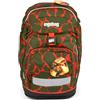 ergobag prime zaino scolastico elementare per bambini, idrorepellente, ergonomico, 20 litro, 1100g Fire DragonBear - Arancione