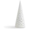 HAK Kähler Kähler Portacandele alto H25,5 cm Nobili da collezione design danese, bianco