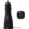 SAMSUNG CARICABATTERIE ORIGINALE DA AUTO PER ACCENDISIGARI USB FAST CHARGING EP-LN915U BLACK BULK