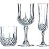 Cristal D'Arques Longchamp Set Calici e Bicchieri In Vetro Cristallino Set 18 Pz
