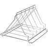 Guardini, Griglia porta tegami pizze, Adatta per tegami pizza di Ø 28 cm o Ø 32 cm, Acciaio cromato, Made in Italy, Linea Pizza & Mania