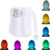 TEMPO DI SALDI Luce Led Per Water WC 8 Colori Illuminazione RGB Bagno Con Sensore Crepuscolare
