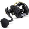Black Cat Cast 301 LH - Mulinello Baitcaster per pesca, mulinello da pesca verticale, mulinello da pesca