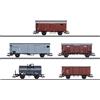MARKLIN 46575 Scala HO Set cinque carri merci Ae 6/8 BLS epoca III