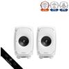Genelec 8331AW Reference Studio Monitor Altoparlanti Coassiali Bianco Coppia ...