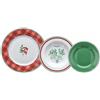 Tognana Servizio Natale Tavola Atollo North Pole 18 Pz Rosso Verde