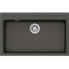 SCHOCK | Lavello Cucina Primus N100XL 1 Vasca XL con banco Rubinetteria, Materiale Cristalite®, Asphalt, 790x500mm