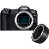 Canon [Pronta consegna] Fotocamera Mirrorless Canon EOS R8 + Adattatore R per EF/EF-S - Prodotto in Italiano [Prodotto ufficiale - Garanzia Canon 2 Anni]