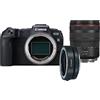 Canon [Pronta consegna] Kit Fotocamera Mirrorless Canon EOS RP + Obiettivo RF 24-105mm F/4L IS USM + adattatore EF-RF - Prodotto in Italiano [Prodotto ufficiale - Garanzia Canon 2 Anni]