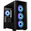 ASUS A23 PLUS TG ARGB BLACK Case Micro-ATX