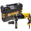 DeWalt D25134K-QS Tassellatore SDS-Plus 3 modalità 26mm 2.8J 800W - Doppio mandrino attacco rapido