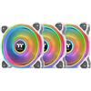 Thermaltake Riing Quad 12 RGB Radiator Fan TT Premium Edition 3 Pack case fan CLF100PL12SWA