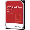Western Digital WD Red Pro 22TB per NAS, Hard Disk interno da 3.5" SATA III
