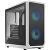 Fractal Design Focus 2 RGB con vetro temperato Bianco