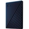 Western Digital WD 2TB My Passport for Mac | HDD portatile USB 3.0 con software per gestione di dispositivi, backup e protezione tramite password - Blu notte