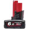 Milwaukee M12 B6 Batteria M12™ 6.0 Ah 4932451395