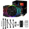 PcCooler CORONA FRGB 5in1 Pack, Kit di ventole FRGB - SPEDITO IN 24H -