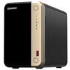 QNAP TS-264 NAS Tower Intel® Celeron® N5095 8 GB QNAP QTS Nero, Oro