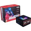 Azza PSAZ-650W(ARGB) alimentatore per computer 20+4 pin ATX Nero