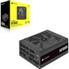 Corsair HX1000i Alimentatore ATX Completamente Modulare - ATX 3.0 e PCIe 5.0 - 80 Plus Platinum - Nero
