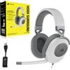 CORSAIR HS65 SURROUND Cuffie da Gioco Cablate Multipiattaforma - bianco